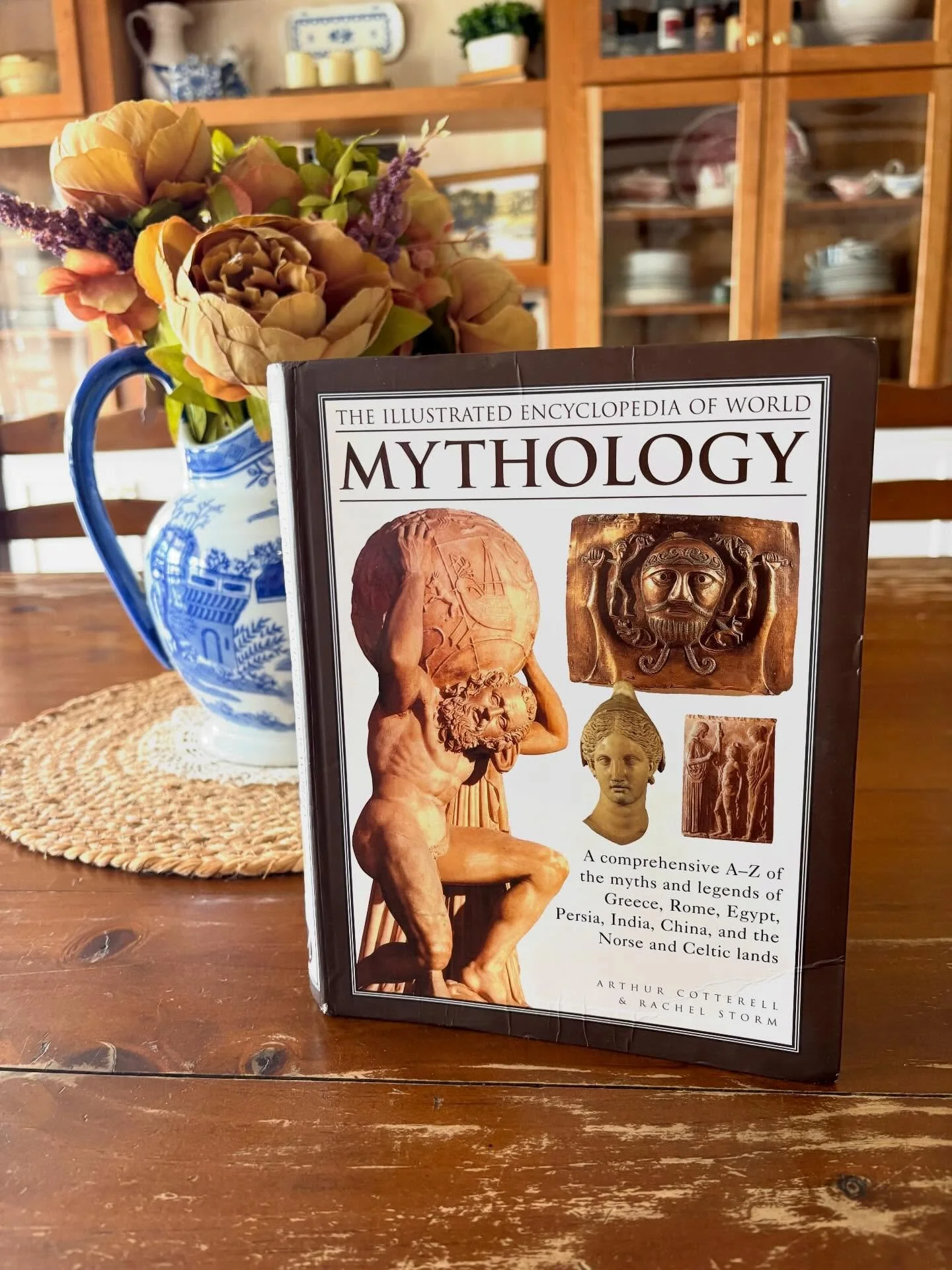 &ldquo;The Illustrated Encyclopedia of World Mythology&rdquo; by Arthur Cotterell and Rachel Storm, 2012

Not only does this cover Greece and Rome, but it also contains myths from the Celtic world, Scandinavia, Egypt, and East, West, Southern, and Ce