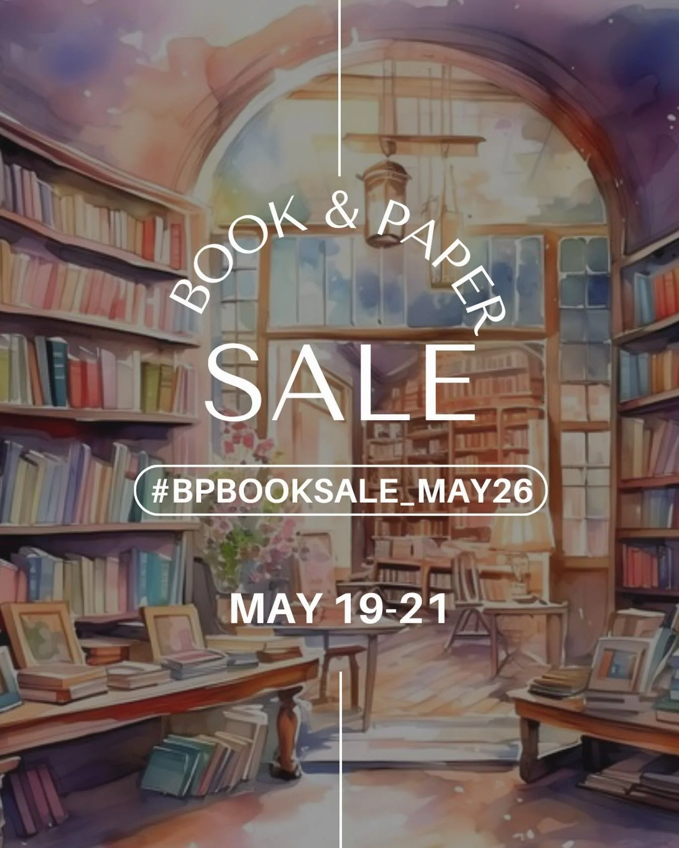 It&rsquo;s almost time for May&rsquo;s Books and Papers Sale! 

I have so many new treasures with you and all of these shops will have wonderful books, too:

@thequietcornerbookstore
@overflowbookshelf
@abbiecanread
@wonder_stone_books
@heirloompages