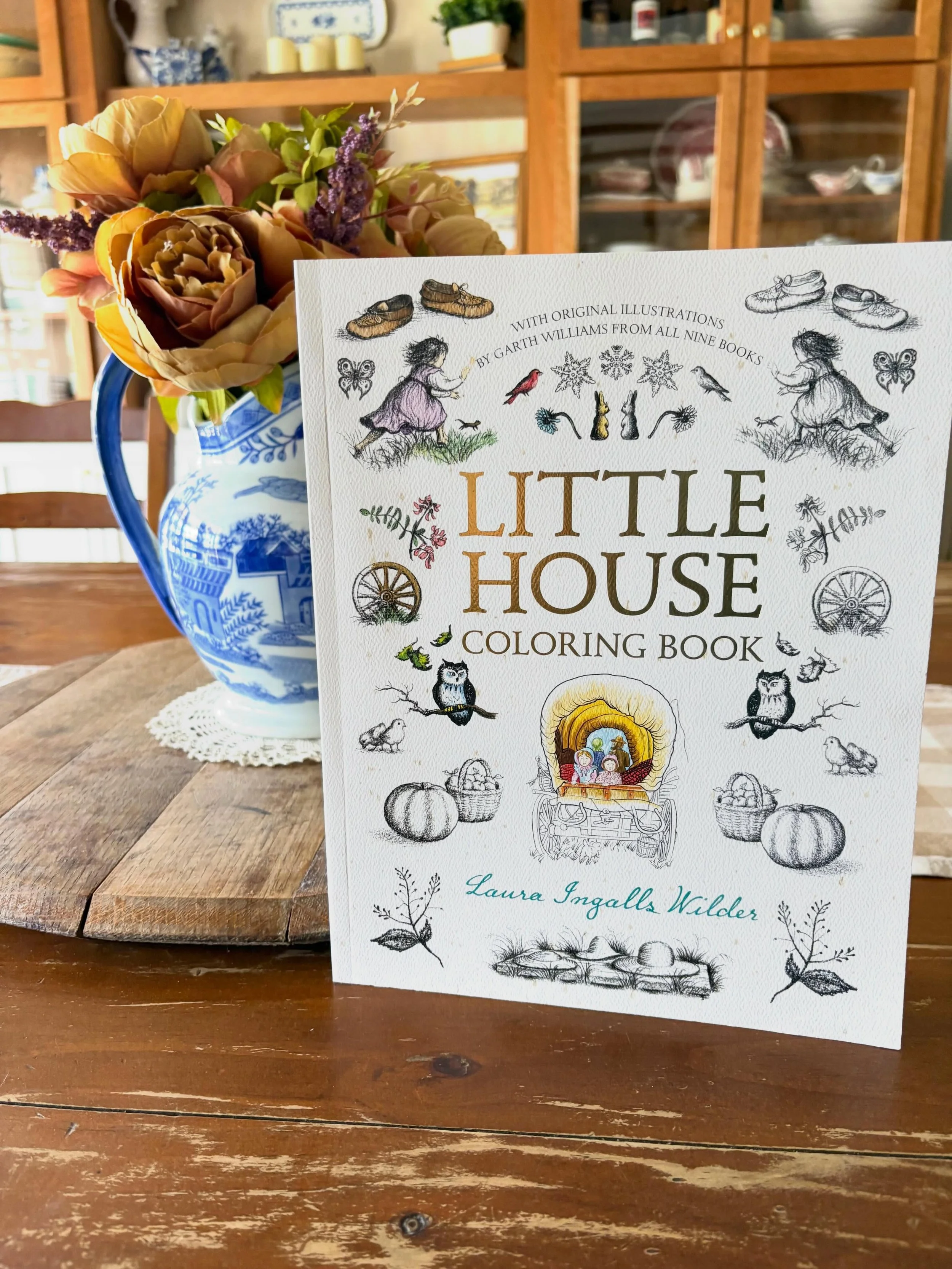 &ldquo;Little House Coloring Book&rdquo;, 2016

&ldquo;A beautifully designed coloring book featuring&nbsp;classic artwork by Garth Williams and quotes from all nine original Little House books. Perfect for at-home creative time&mdash;return to the w