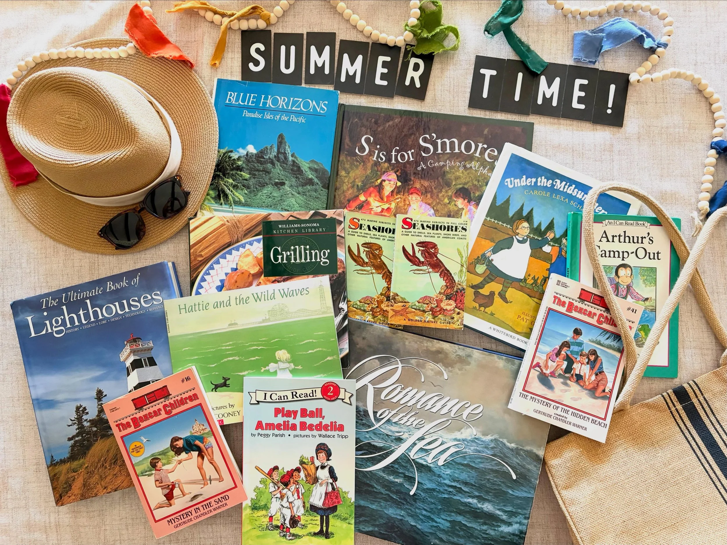Summer time is here! 

Sneak Peek!

Summer is the perfect time to throw a book in the beach tote or have in the car for a road trip!

This Wednesday and Thursday, we&rsquo;ll be sharing all sorts of books that feel so summer-y!

Check out all of thes