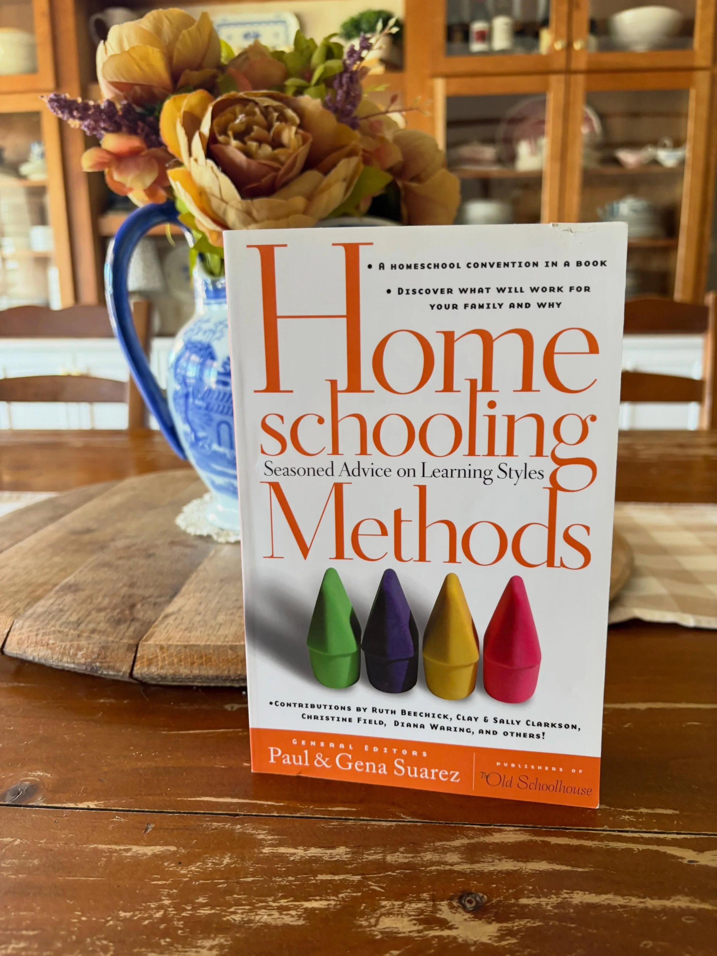 &ldquo;Homeschooling Methods: Seasoned Advice on Learning Styles&rdquo; compiled by Paul and Gena Suarez, 2006

&ldquo;For new and veteran homeschool families alike, this extensive new release from the editors of The Old Schoolhouse TM Magazine serve