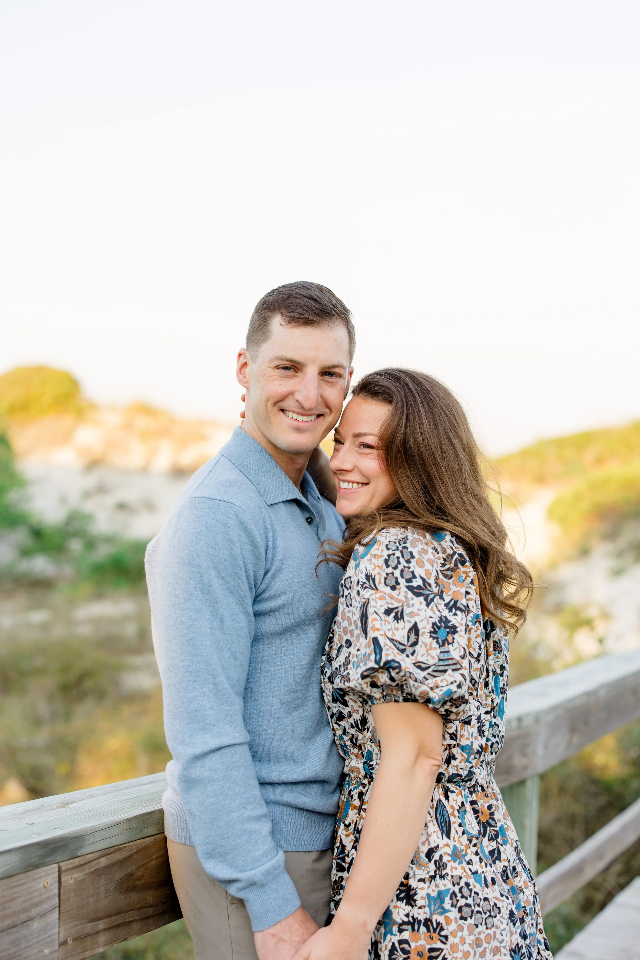 A Glowy Fernandina Engagement Session