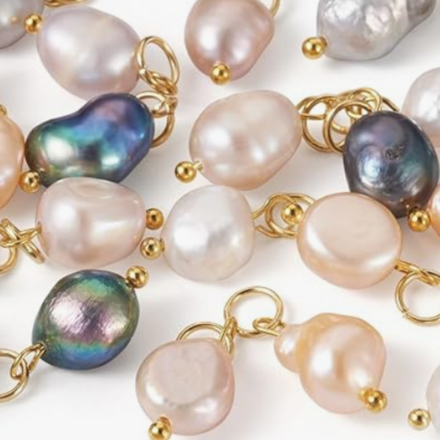 Pearls - White, Peach, Pink, Blue