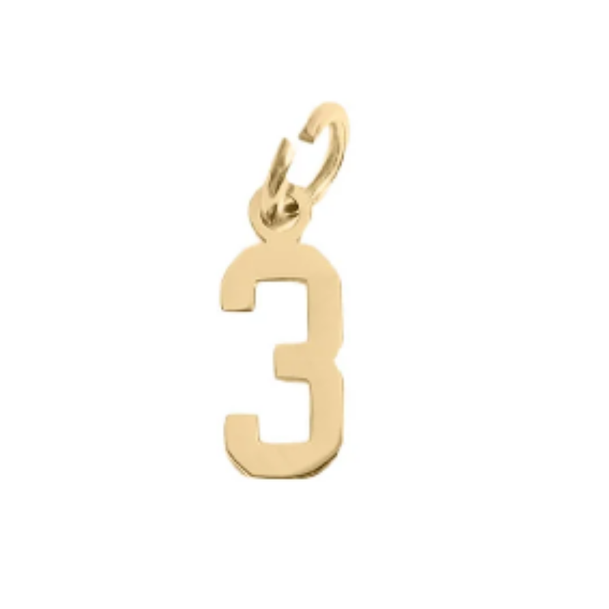 Gold #'s 0-9 Available