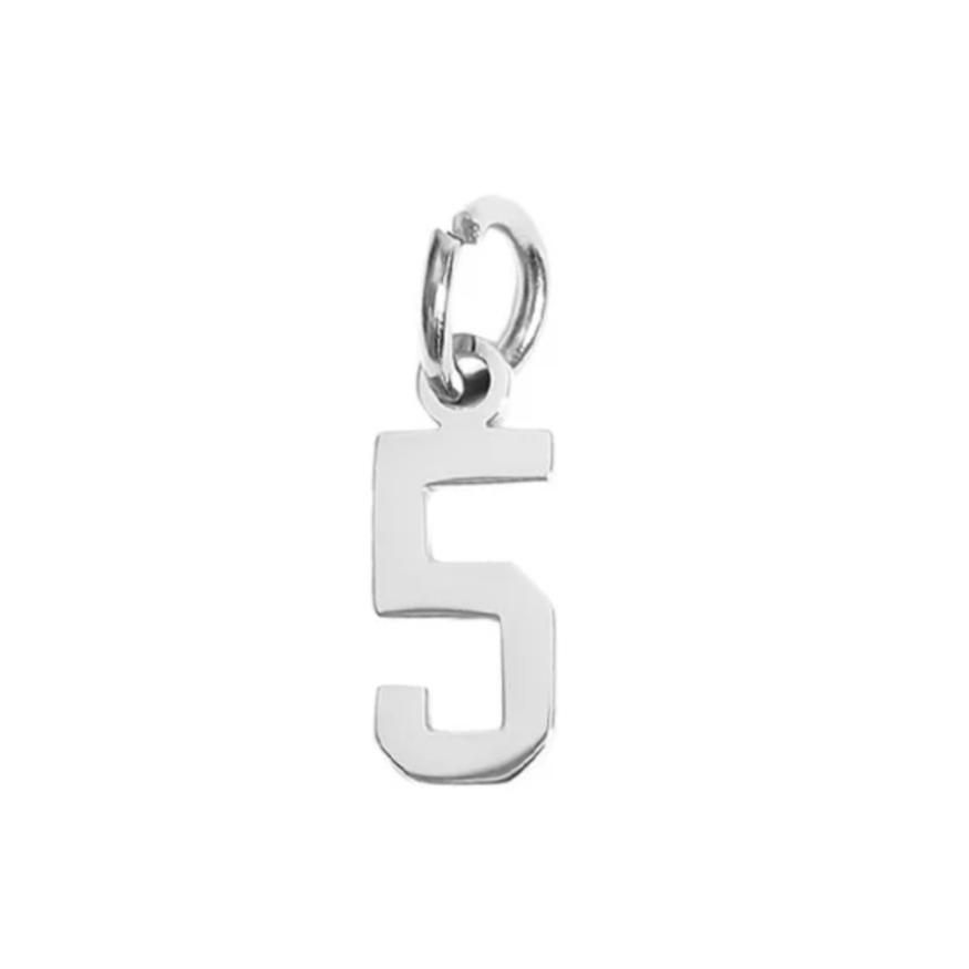 Siver #'s 0-9 Available