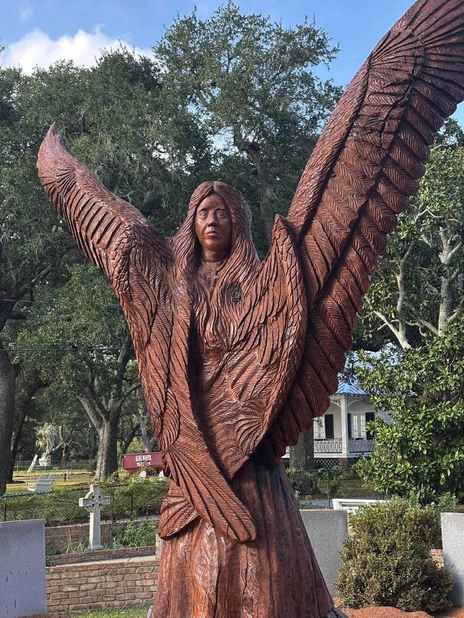 Carved in Oak: A New Angel for Christ Church