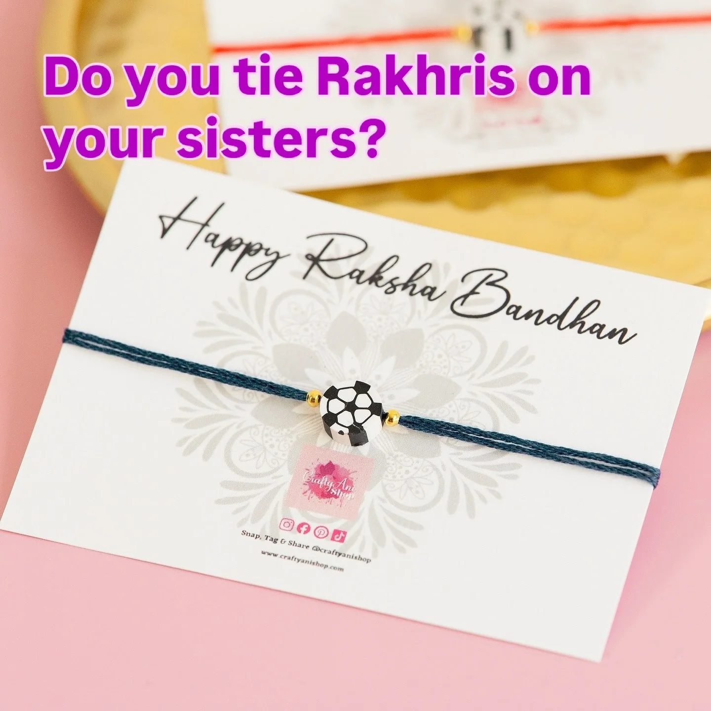 Raksha Bandhan means &lsquo;a bond of protection. 

This Raksha Bandhan,honour the unbreakable bond sisters share, with love, laughter, and a promise to always have her back. 

#RakshaBandhan #RakshaBandhan2025 #RakhriCelebration #BrotherSisterBond #