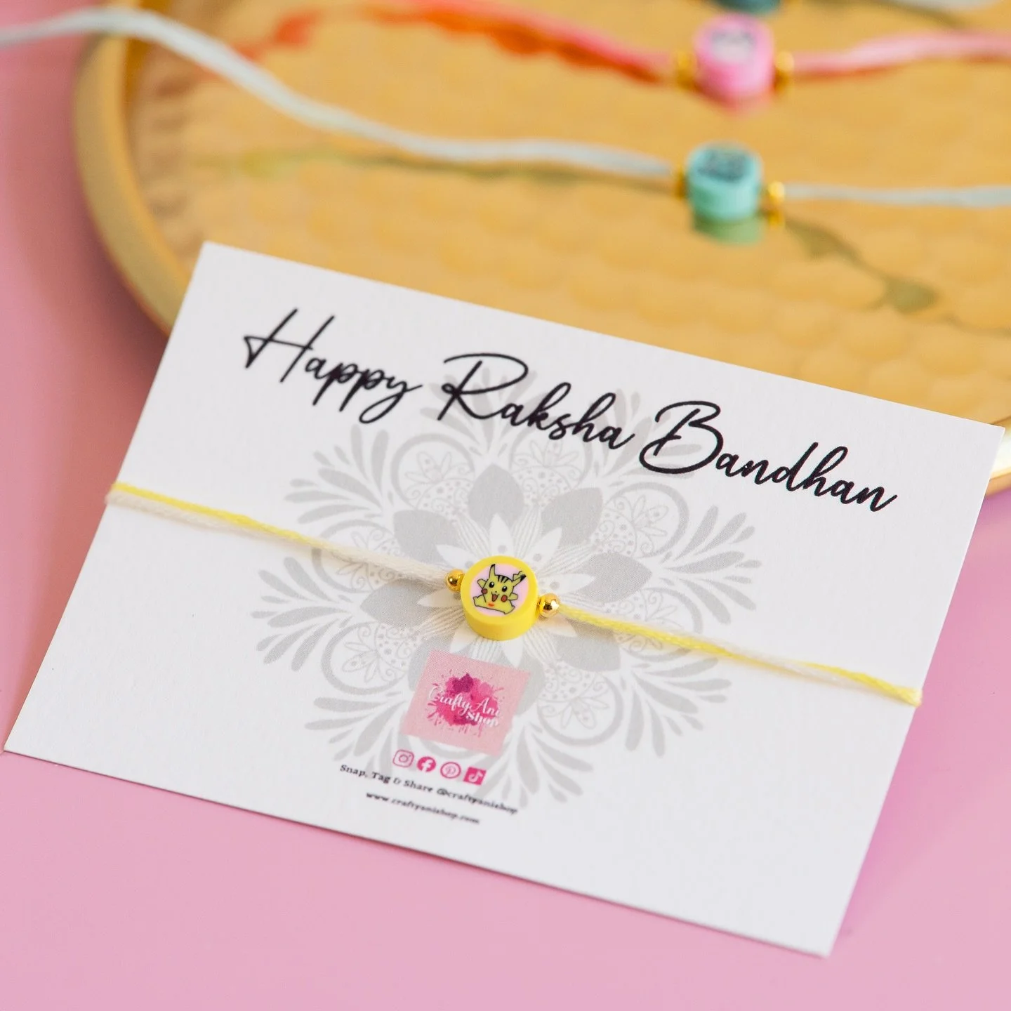 ✨ IT&rsquo;S FINALLY HERE ✨ Our stunning new Raksha Bandhan kids collection has officially launched!
Gorgeous new rakhri designs, adorable picks for kids, and only limited stock available.
Celebrate your sibling with something meaningful and handmade