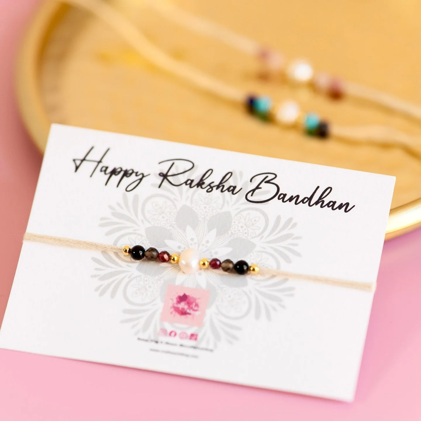 💕 Protect me Rakhi 💕

Celebrate Raksha Bandhan with this stunning Crystal Rakhi.

Crystals are often known for the healing powers, spiritual meanings and also said to attract positive energy.

Smokey Quartz - Stone of Power

Garnet Bracelet - Vibra