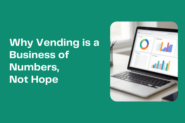 Why Vending Is a Business of Numbers, Not Hope