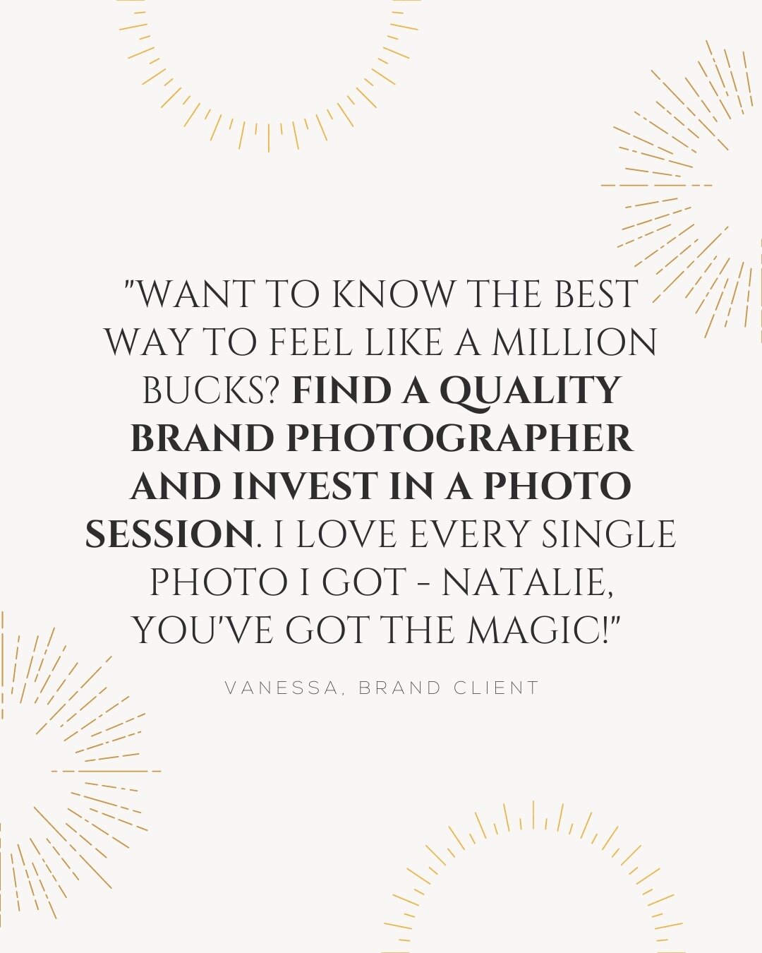 Worth every penny👏🏼👏🏼 Personal branding sessions can provide you with professional imagery, on-brand visuals, and strategy.⁠
⁠
If you are looking for a photographer for your business, look no further. I would love to help you!⁠
⁠
Here's an incomp