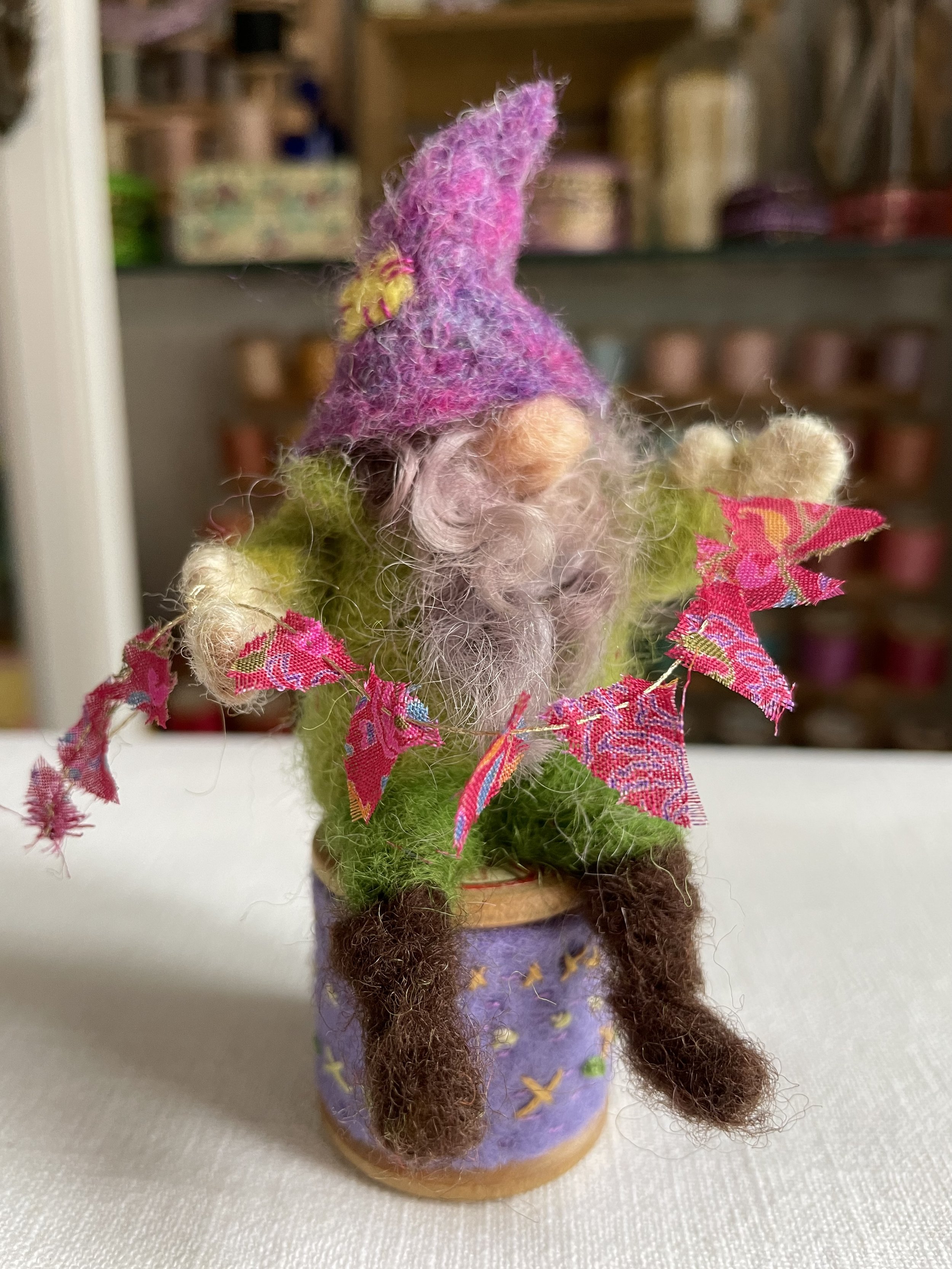 Bunting gnome close up by Lisa Woakes.jpeg