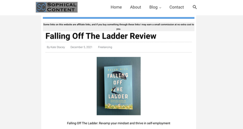 A glowing review on Sophical content