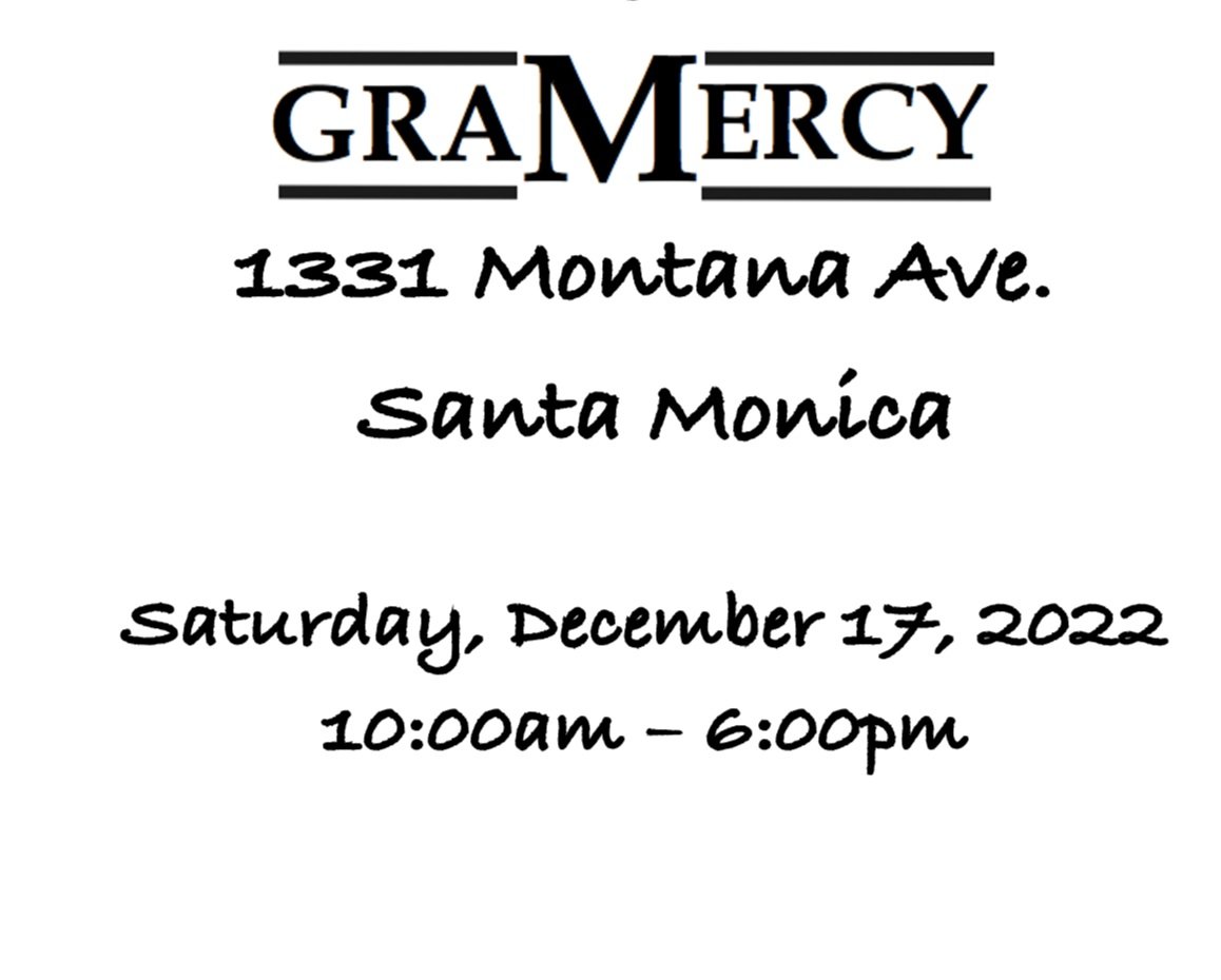 Gramercy Boutique Franklin Fundraiser - Saturday, December 17th from 10am-6pm