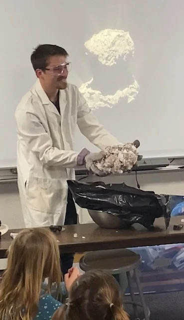 Spaceships and Aliens visited Franklin last night!