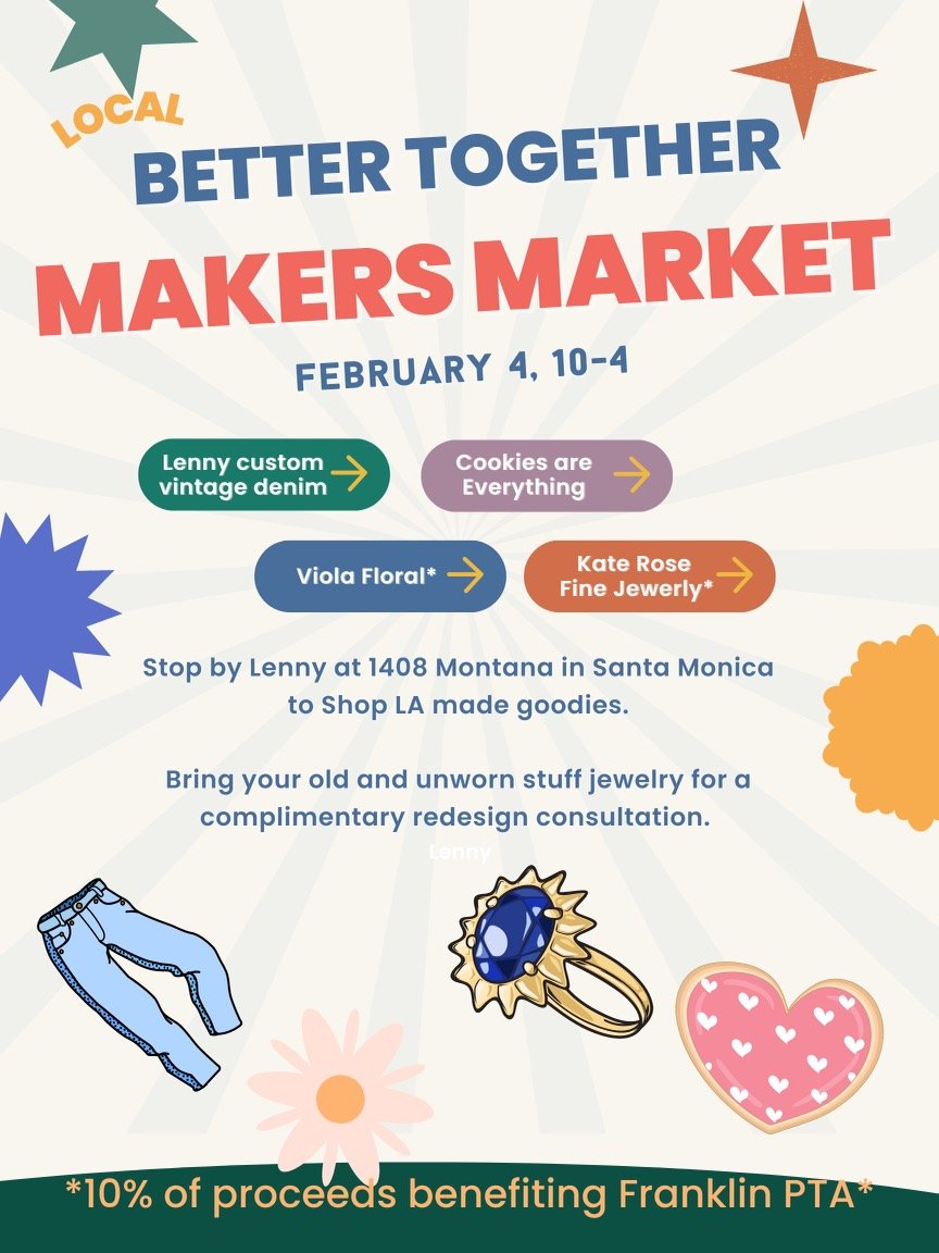Support Local Vendors who are supporting Franklin on Saturday, February 4th!