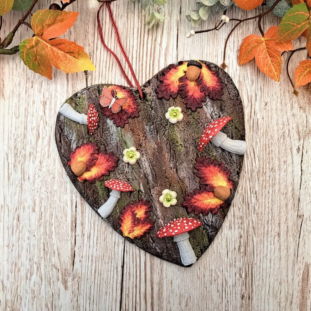 Autumn Mushroom Hanging Heart.jpg