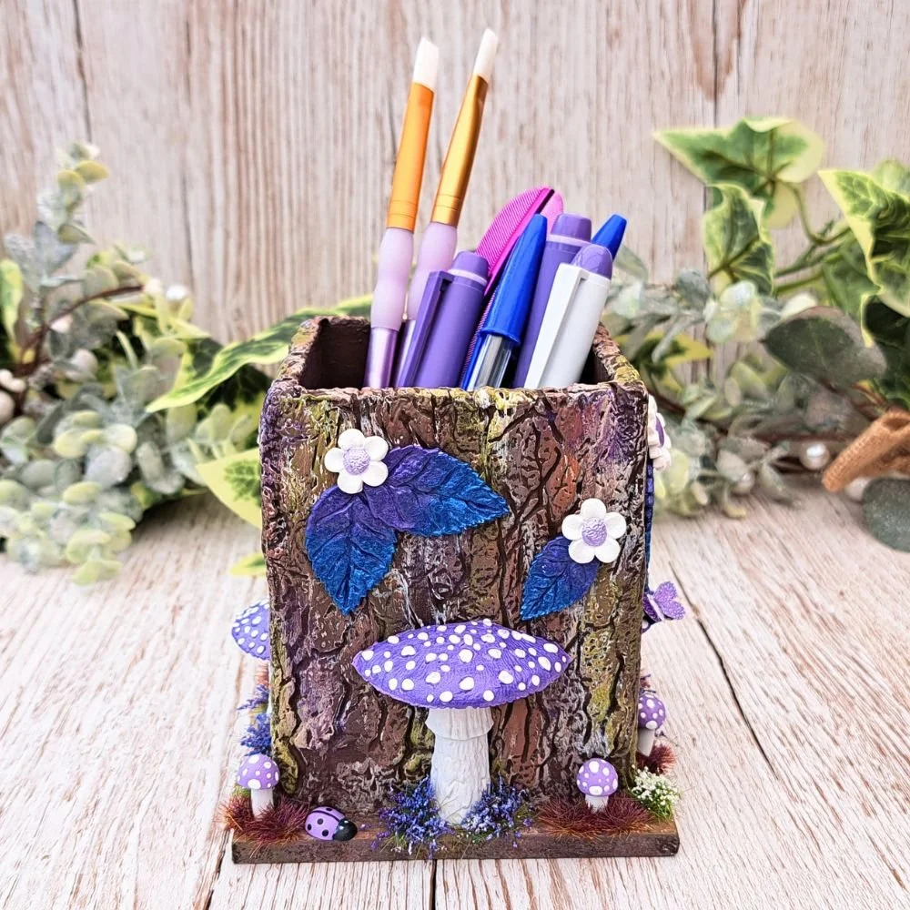 Purple mushroom storage pen pot.jpg