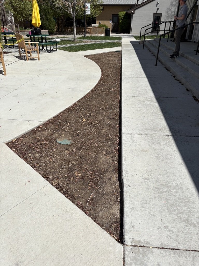 DIY pollinator garden installation