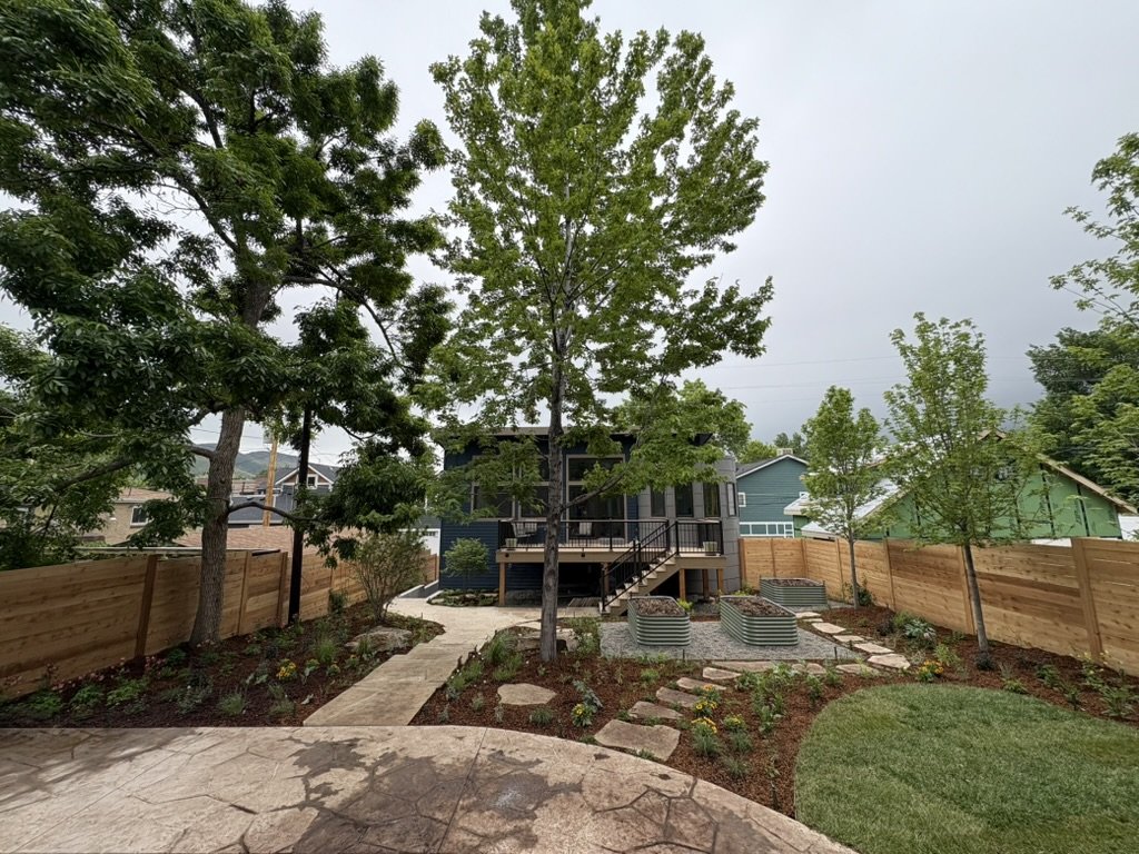 Pollinator habitat garden