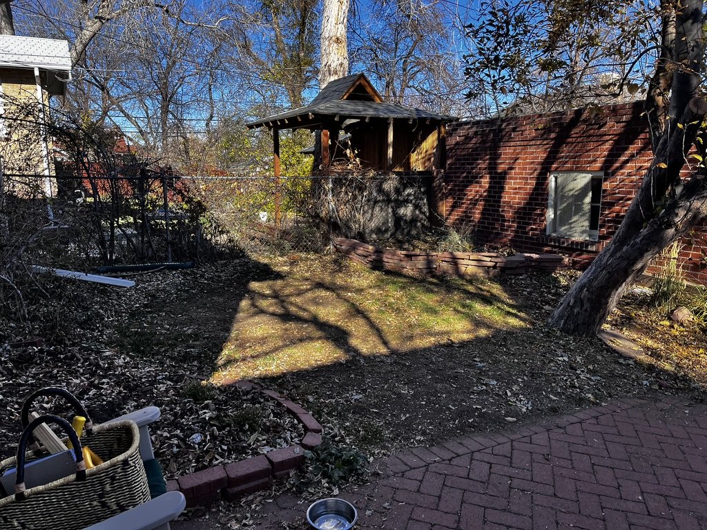 Pollinator garden installation
