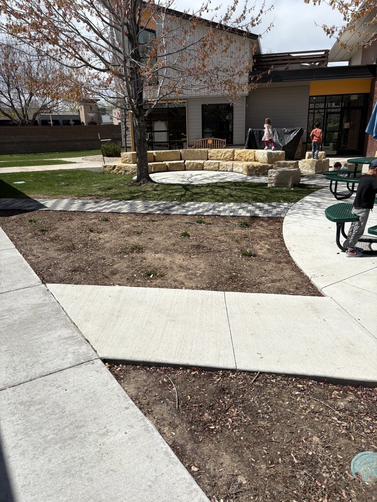 DIY pollinator garden installation