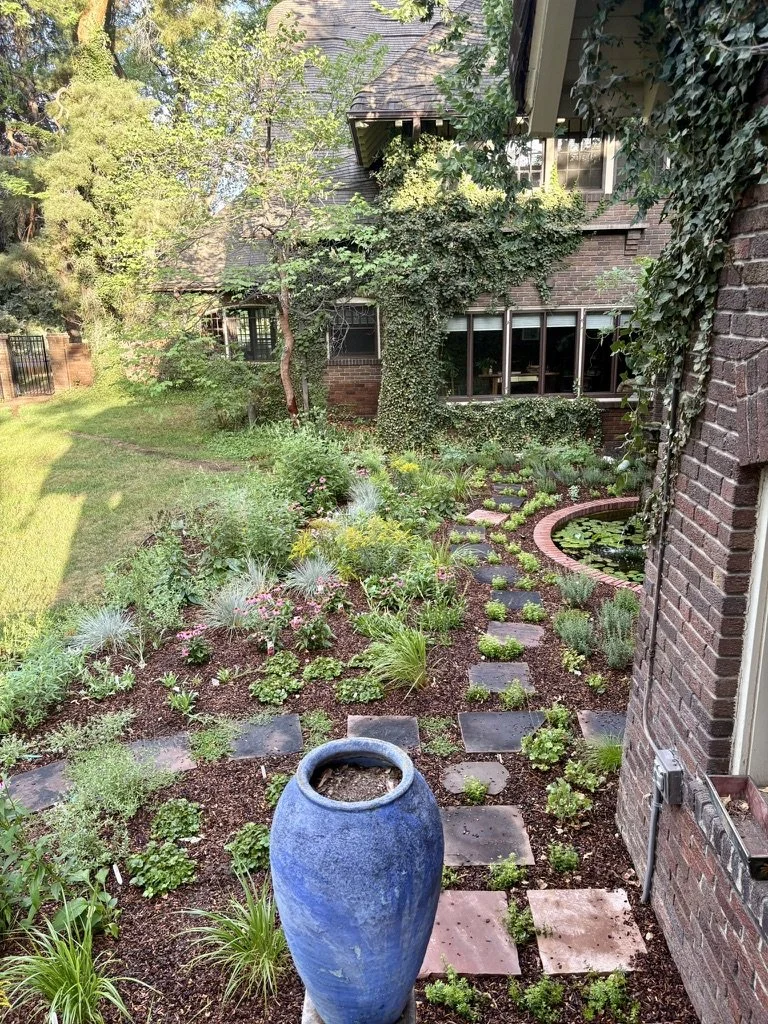 Carriage House pollinator garden