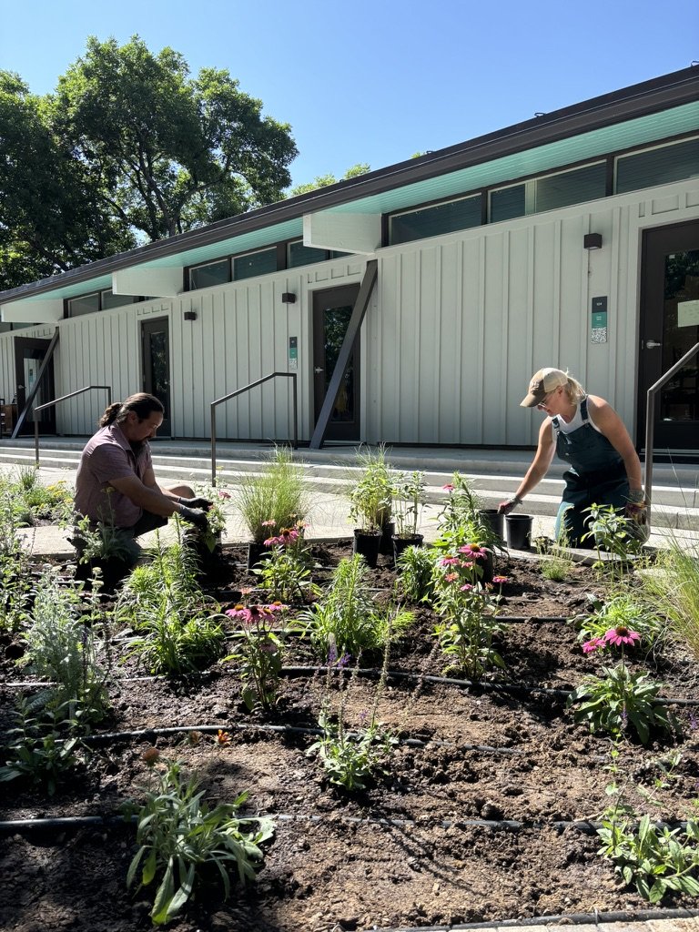 Regenerative pollinator gardens