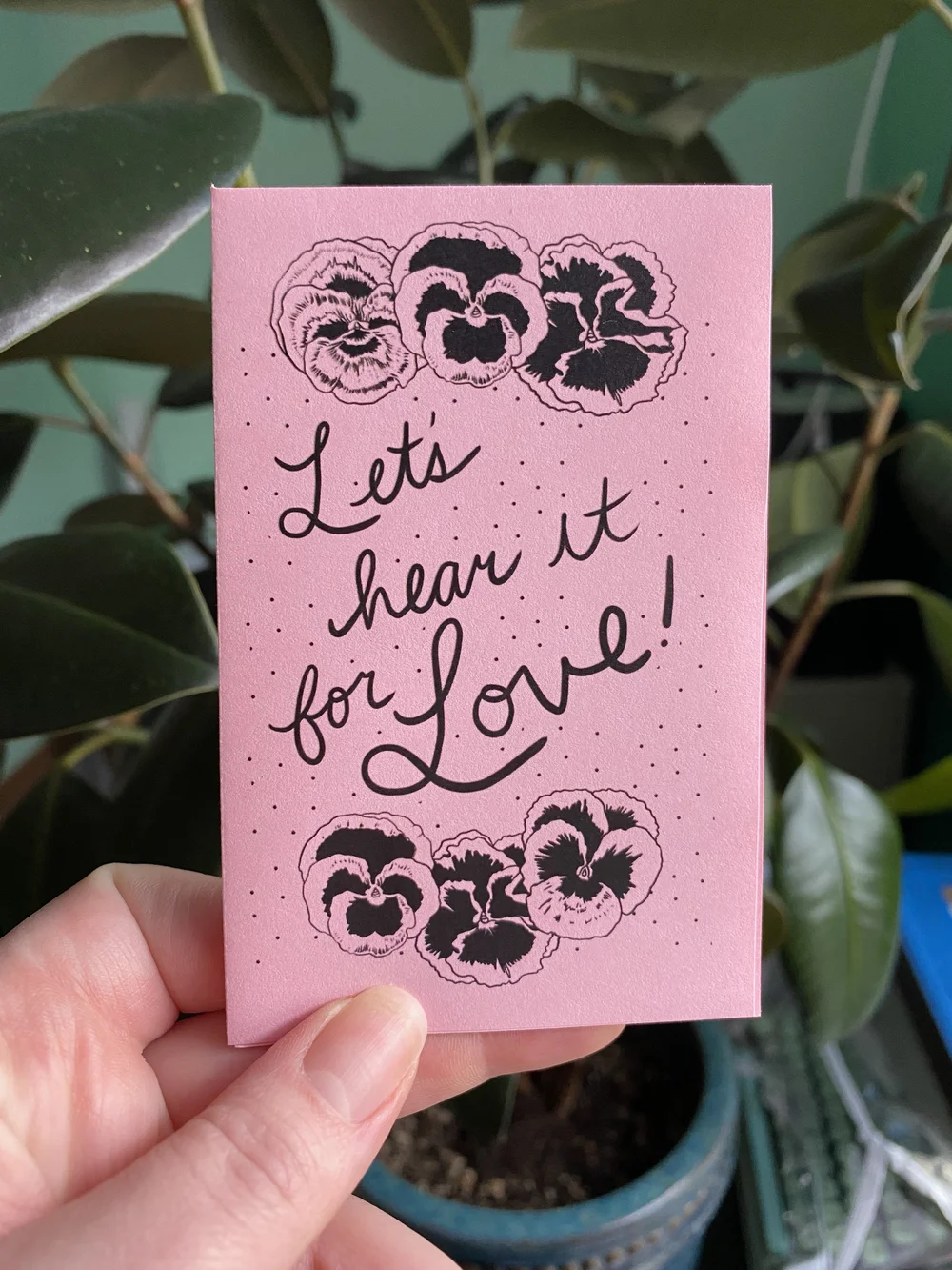 let's hear it for love! | illustrated mini zine — Craft or DIY