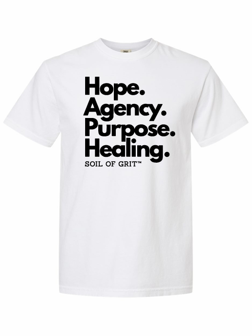 Inspiring Resilience T-Shirt by SOIL OF GRIT™