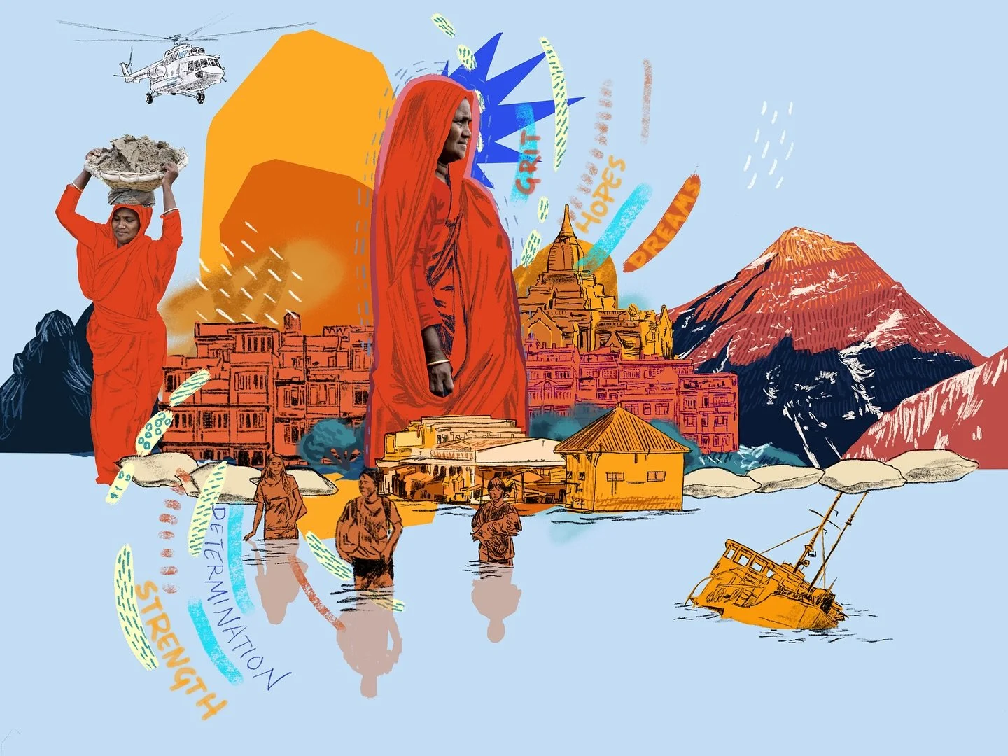 A few weeks ago at UNGA&rsquo;s Climate Week, I learned that extreme weather is one of the main drivers of hunger &mdash; and it&rsquo;s hitting communities like Momena&rsquo;s in Bangladesh the hardest.&nbsp;

Momena has lost everything to seasonal 