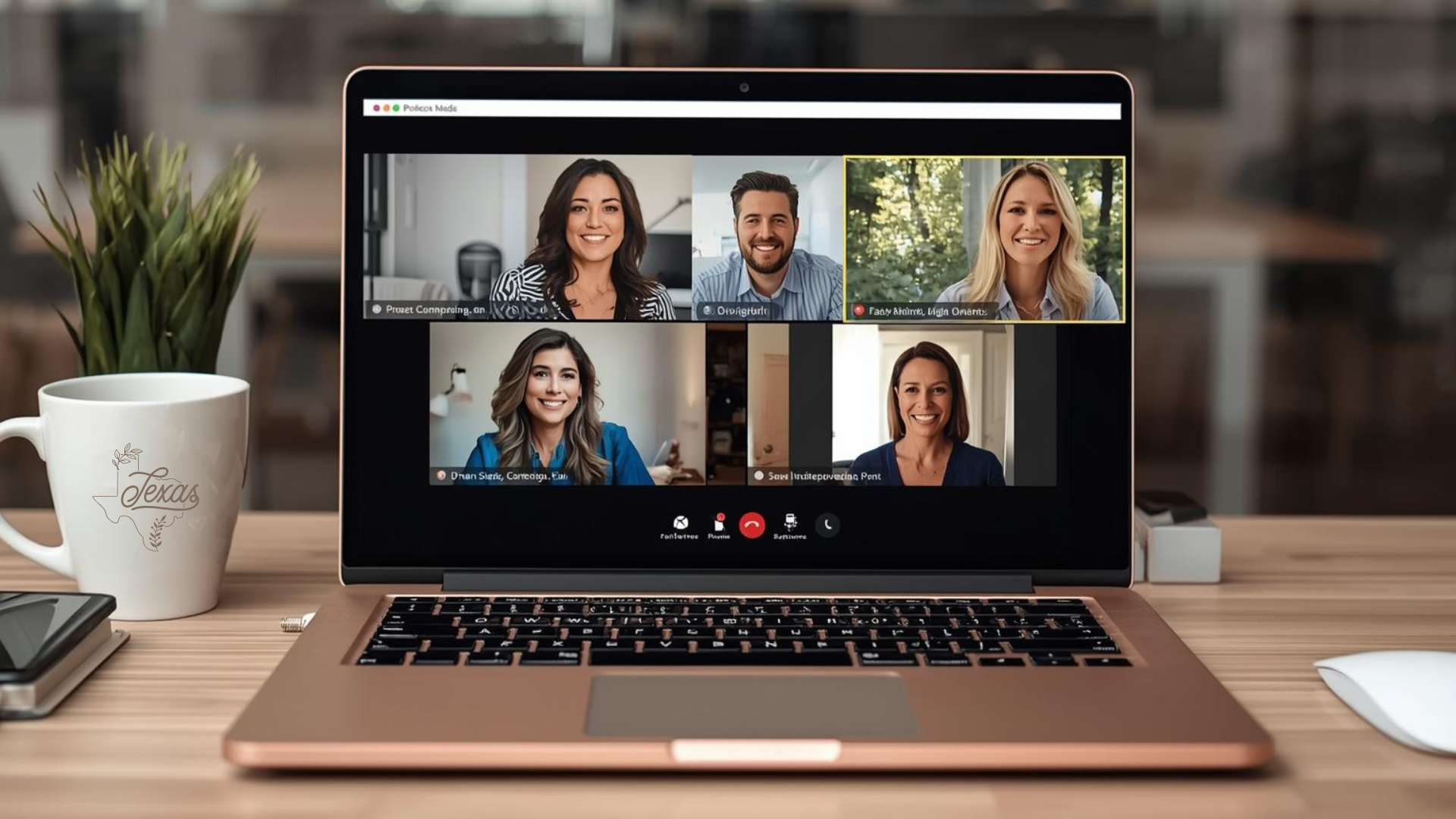 Zoom Call Representation