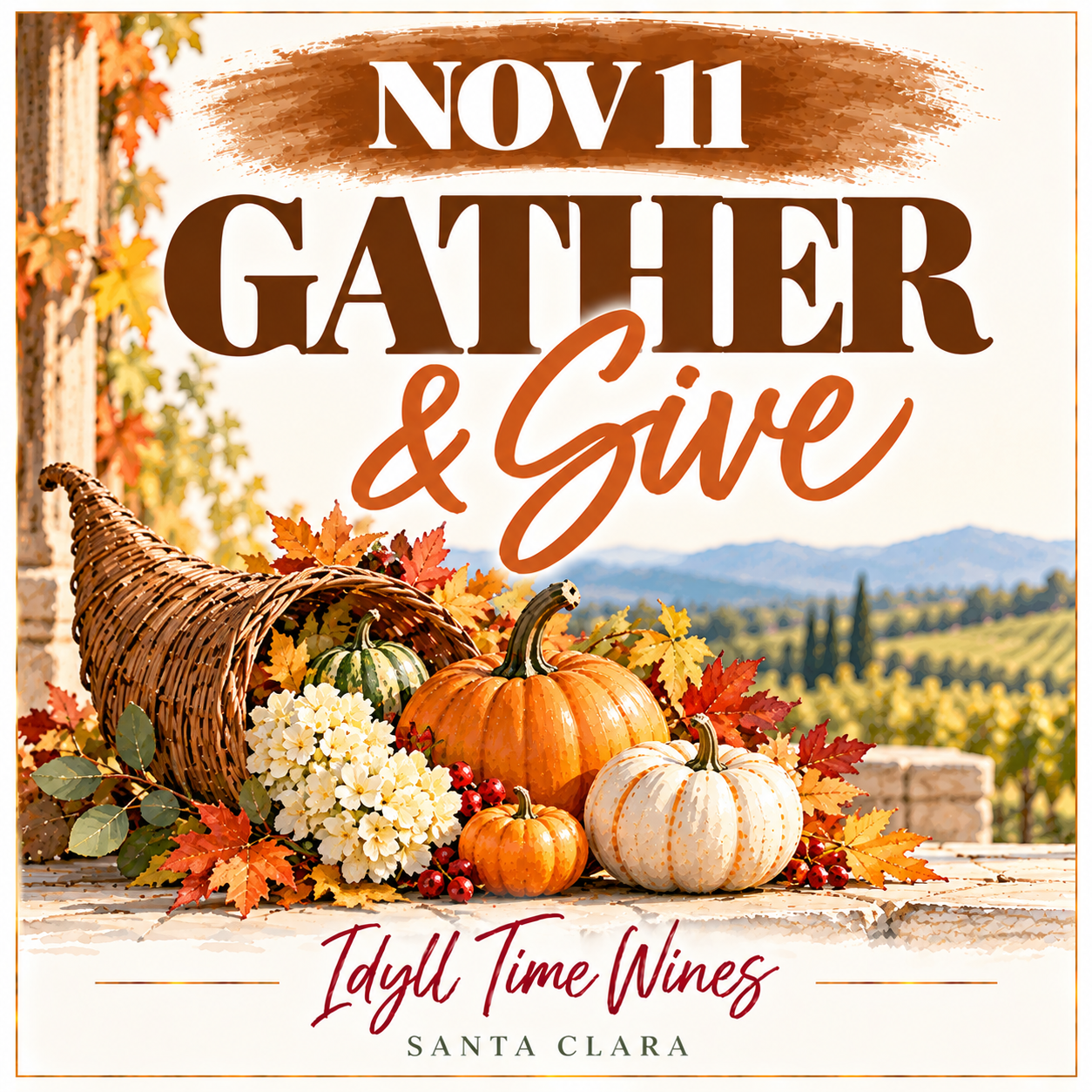 Autumn Harvest Cornucopia Gathering.png