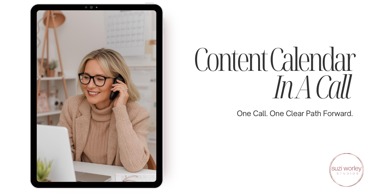 Content Calendar In A Call Banner