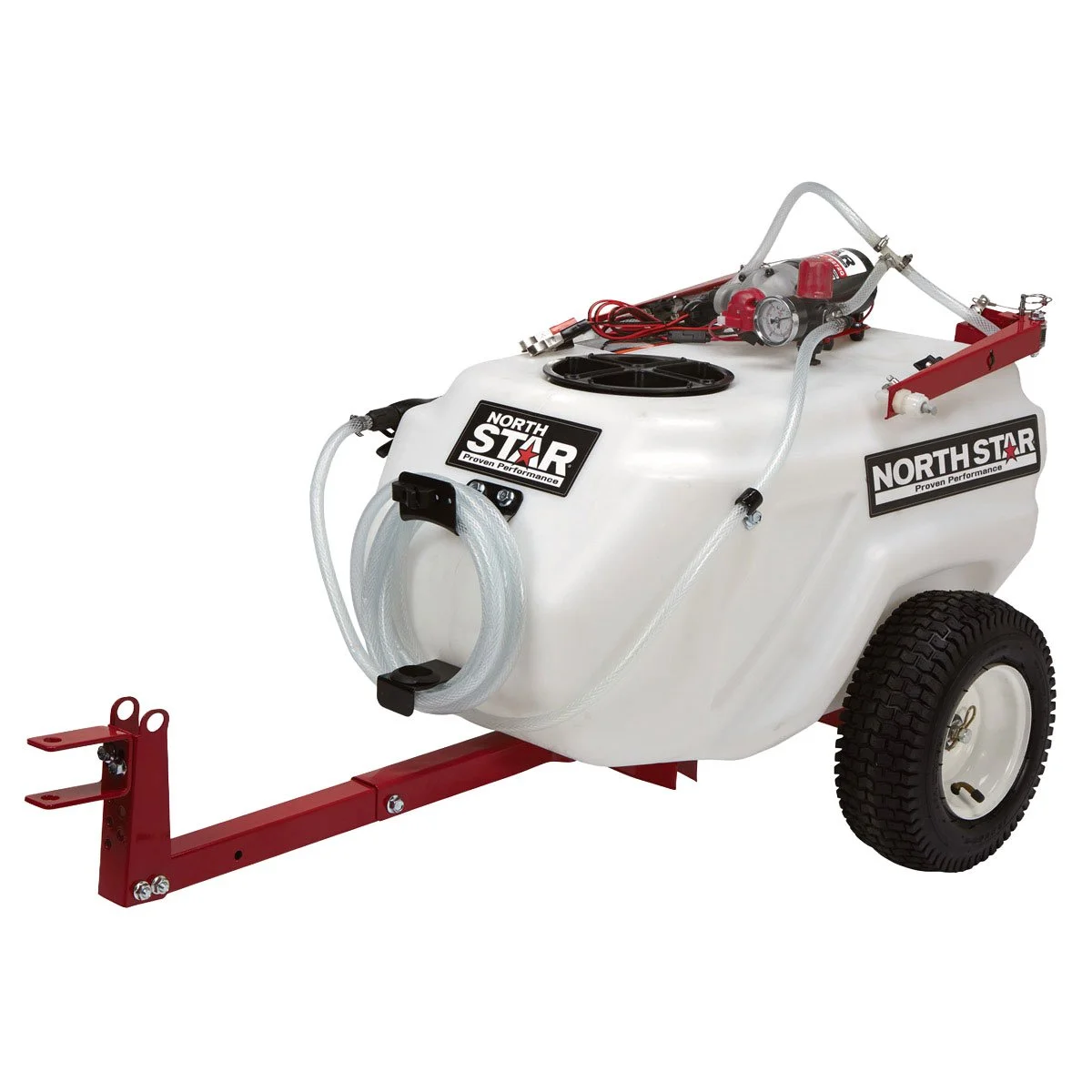 NorthStar 79 Litre Tow-Behind Trailer Boom Broadcast and Spot Sprayer