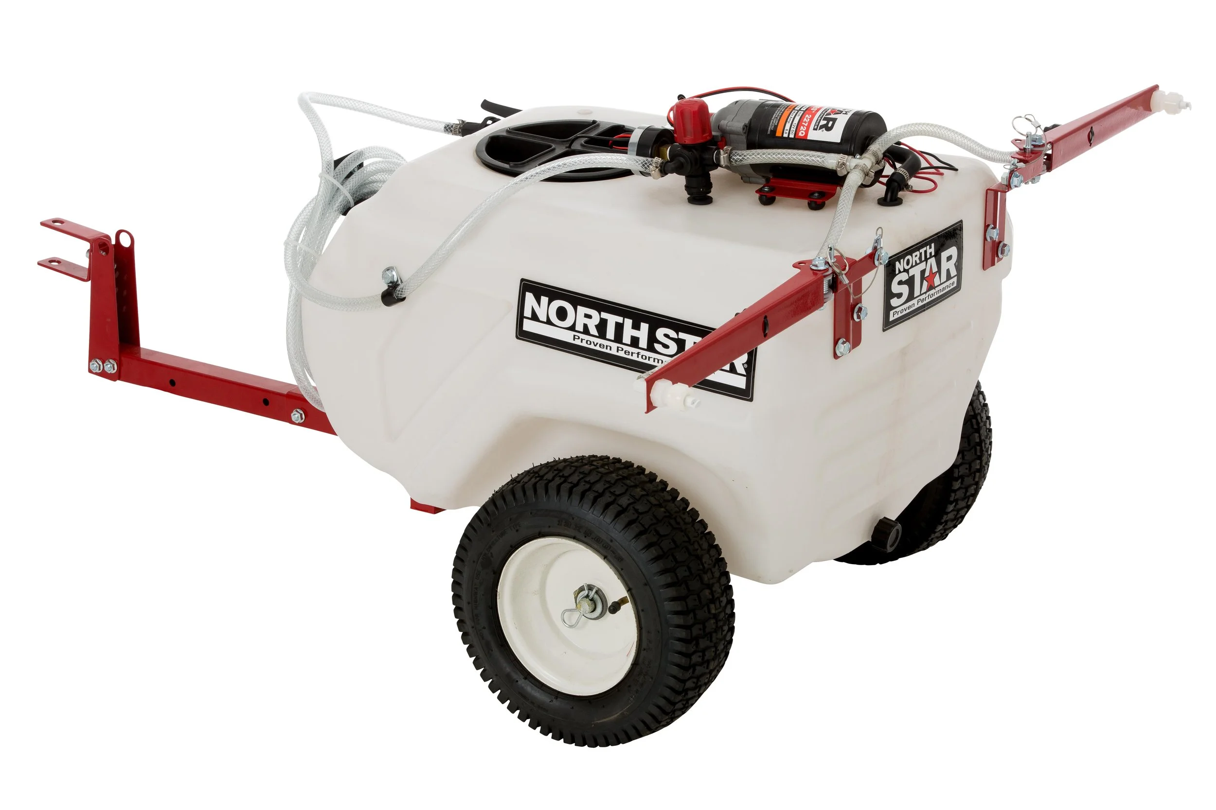 NorthStar 79 Litre Tow-Behind Trailer Boom Broadcast and Spot Sprayer
