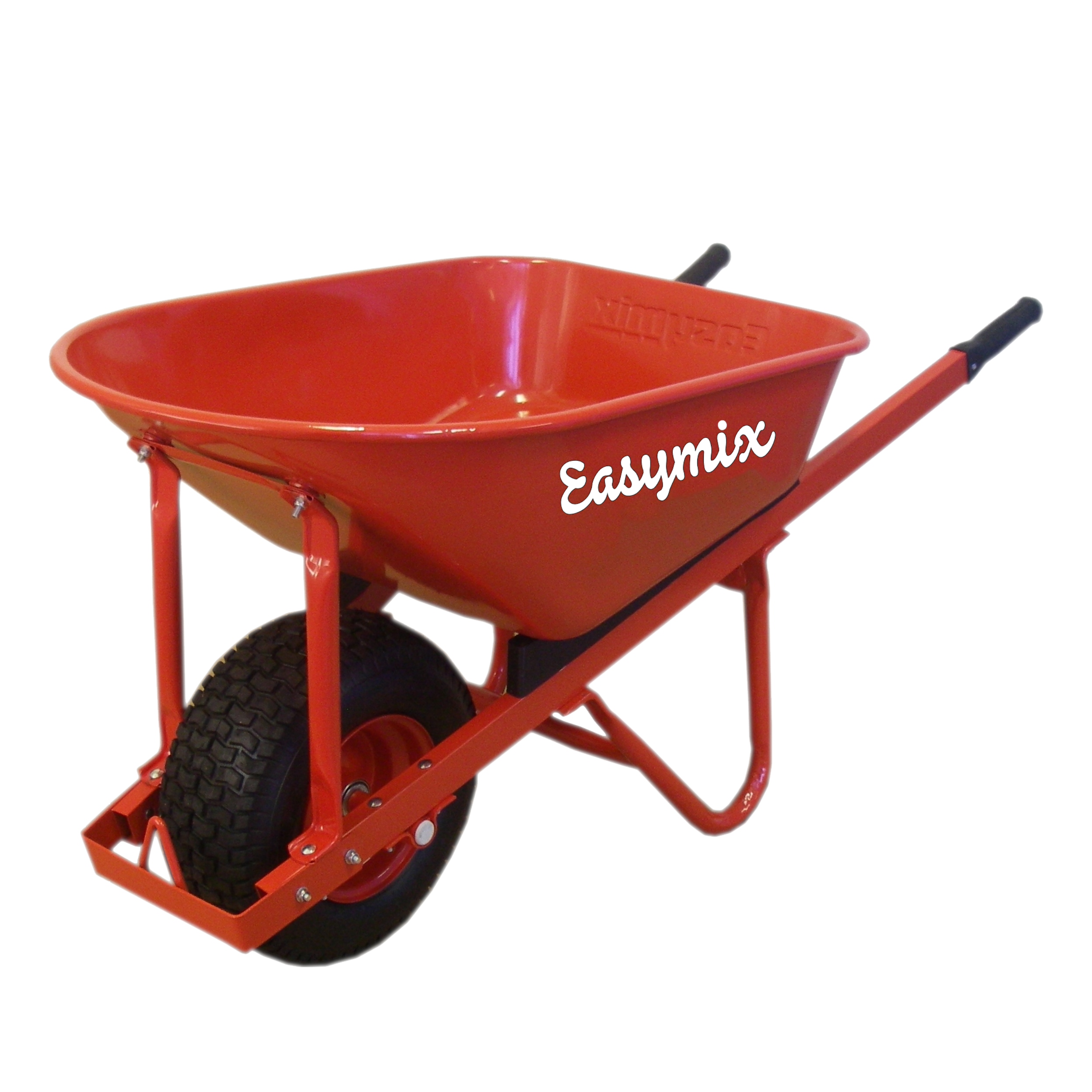 Easy Mix 100L  Steel Heavy Duty Wide Wheel WheelbarrowW566S