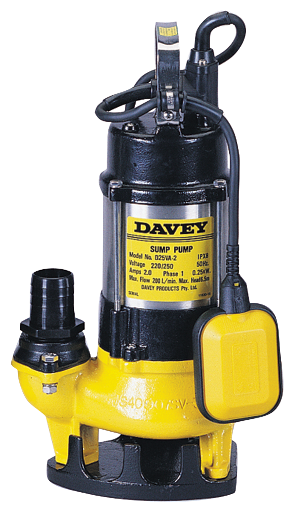 Davey Vortex Sump Pump D25VA