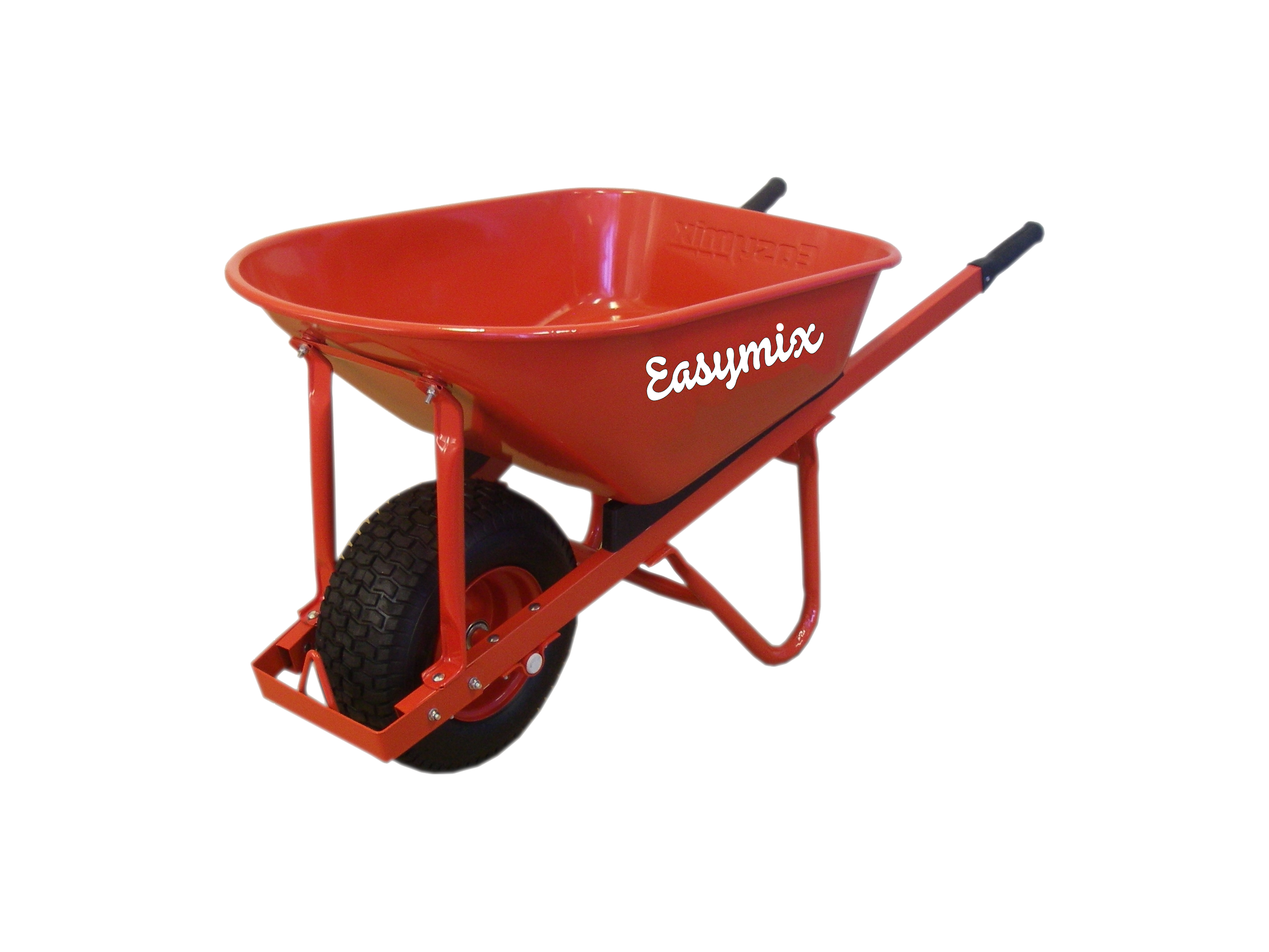 Easy Mix 100L  Steel Heavy Duty Wide Wheel WheelbarrowW566S