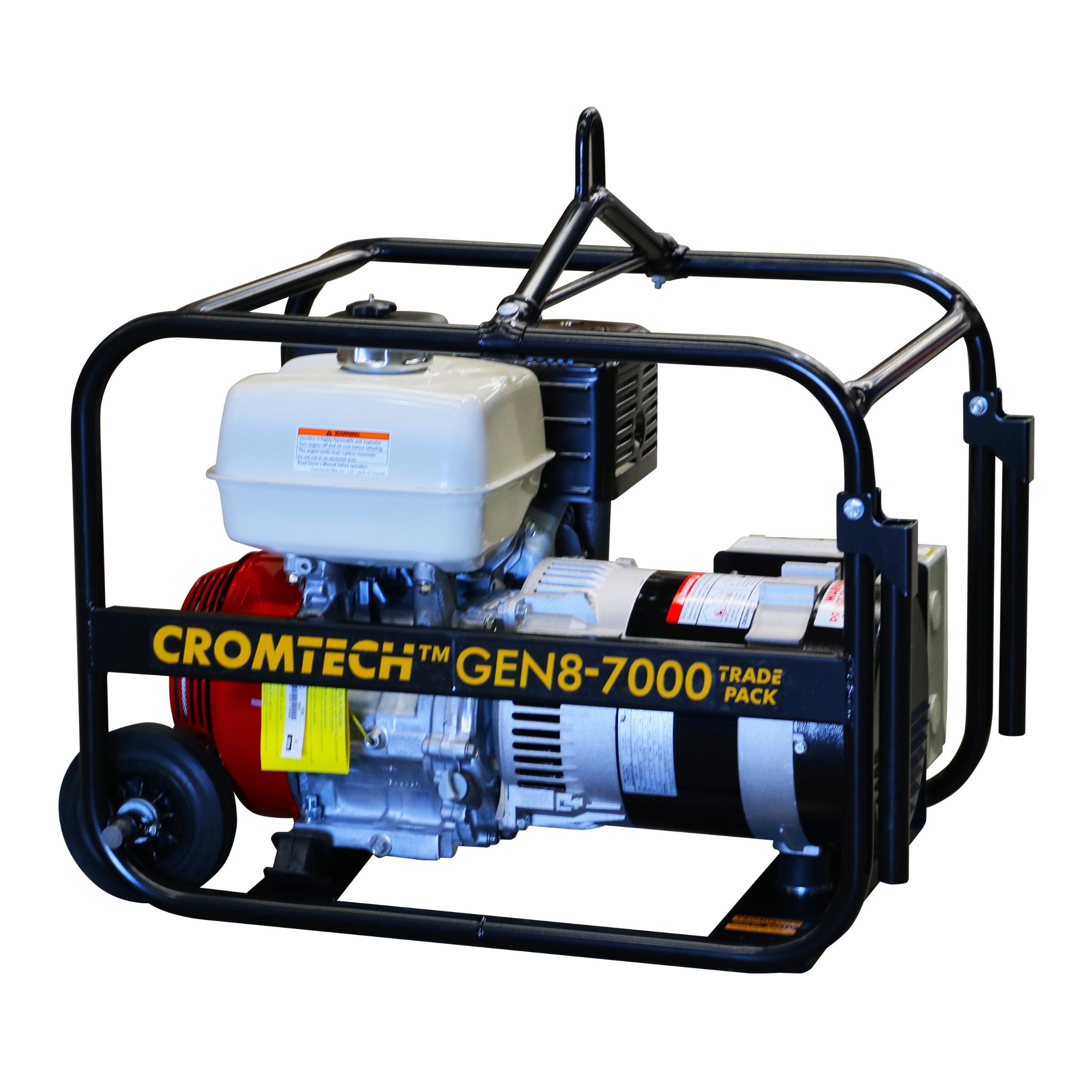 Cromtech Petrol Generator With Tradepack TG85HPT