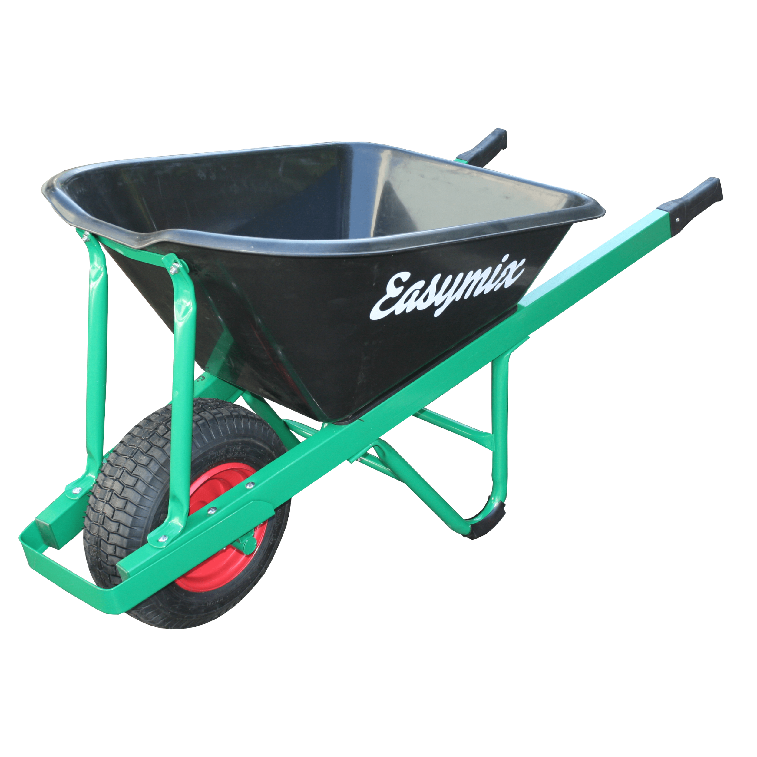 Easy Mix 100L Heavy Duty Poly Tray Wheelbarrow W800P-HSGWAS