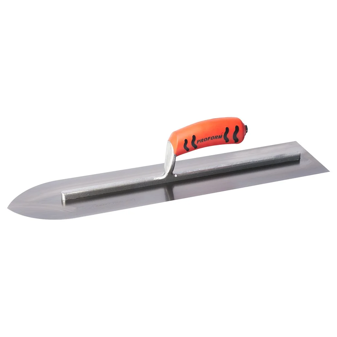 Kraft Tool Co Pointed Trowel Carbon Steel - ProForm Handle 20" x 4.5"