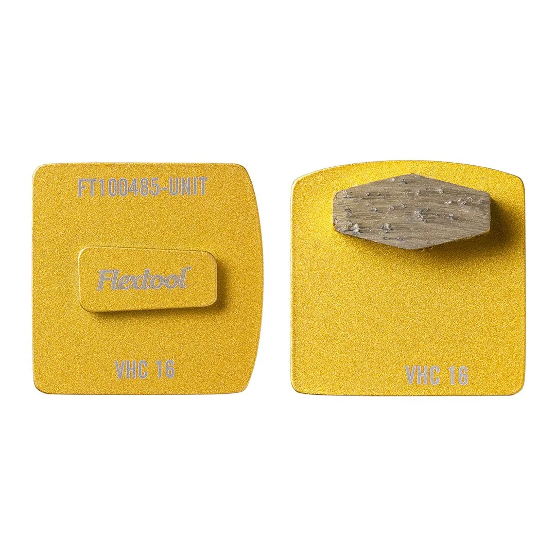 Flextool BladeTec Easy Lock Grinding Shoes VHC16-1S Gold (3 Pack)