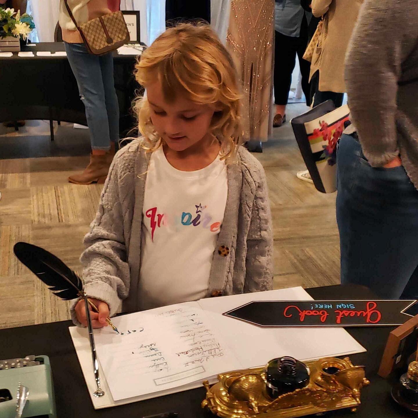 With permission from the parents, we wanted to share how good it is for people of all ages to share in Our Type Love&mdash; the transgenerational wonder and joy is why we love doing this work; so, thank you!

Photo credit: @mrs.heather.reichert