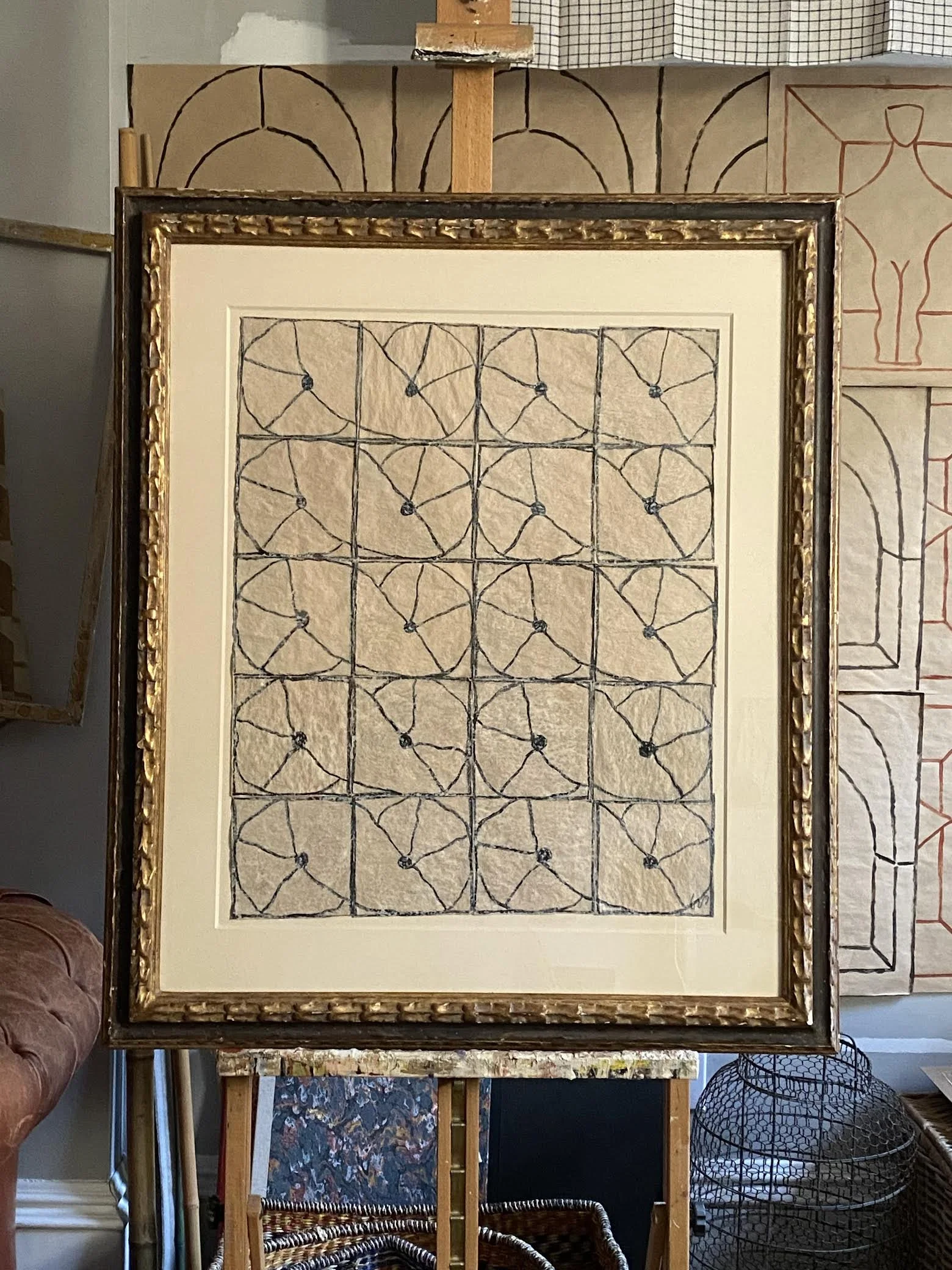 Untitled Framed 30" x 35"