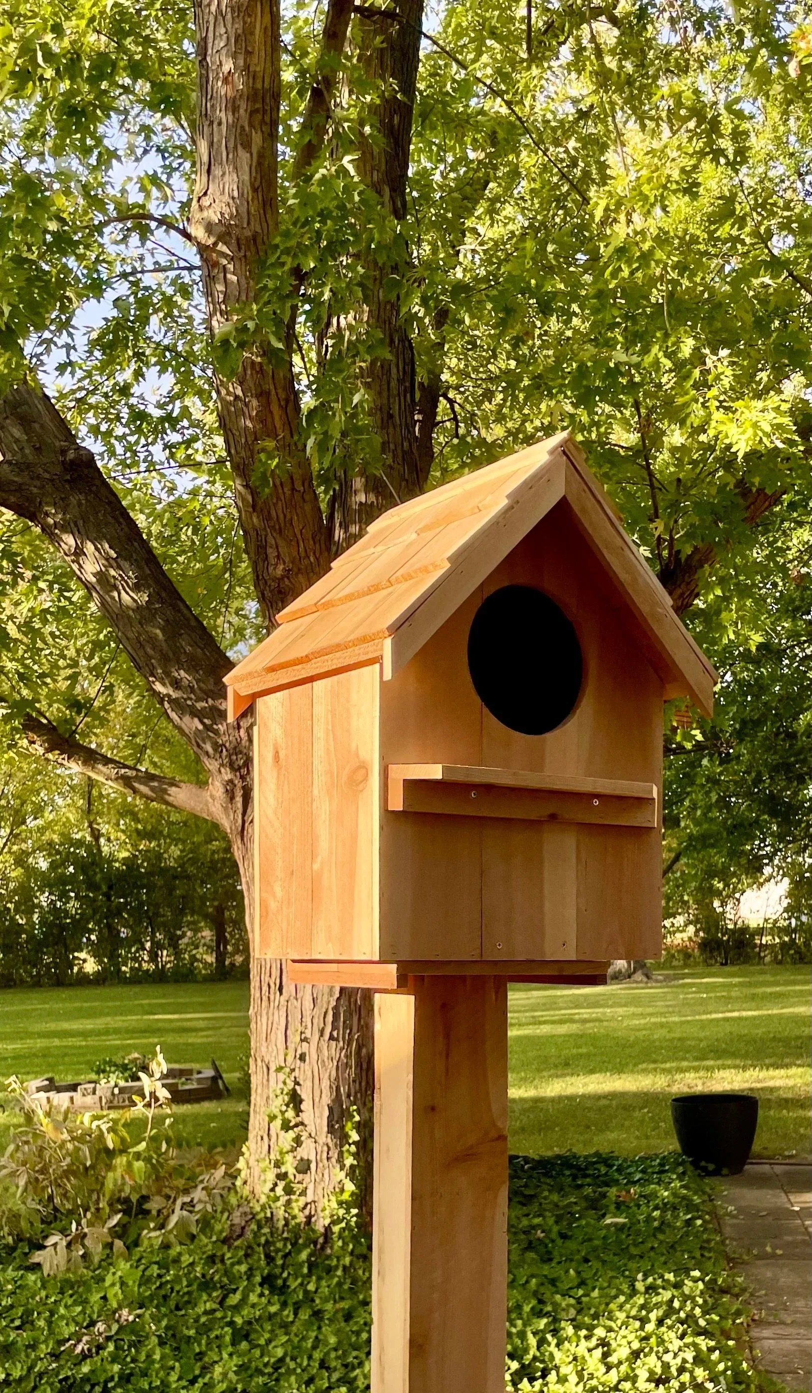 Large Owl House, Owl Nesting Box