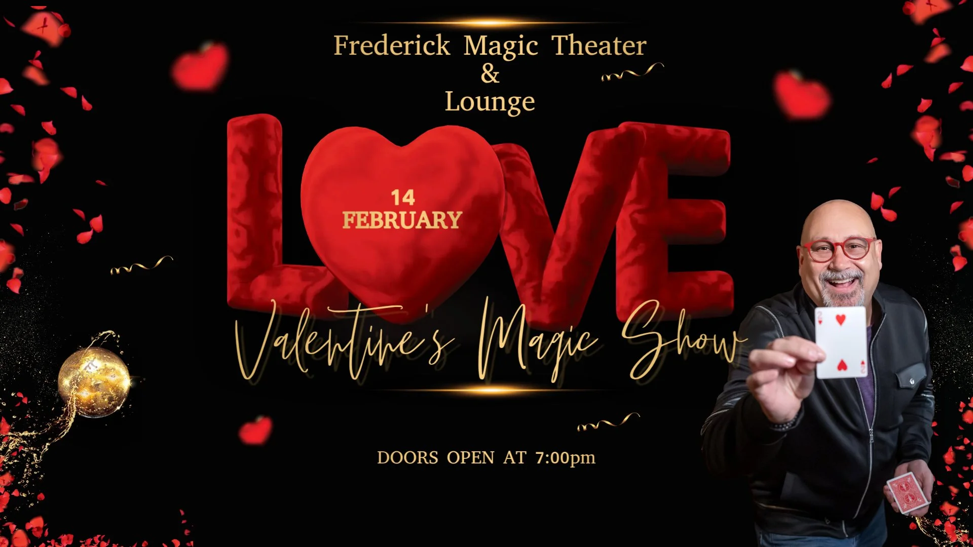 Valentine’s Day Magic Show: Mystery &amp; Mayhem