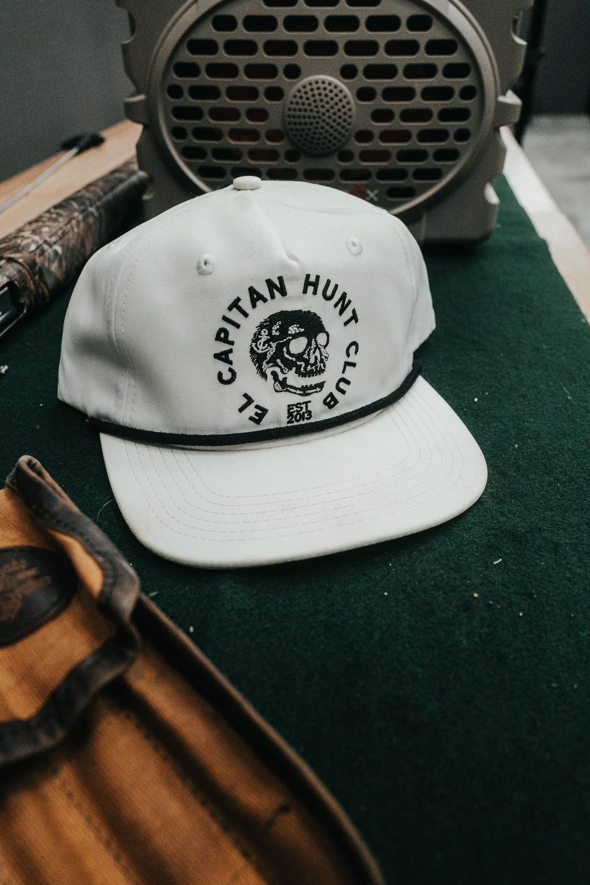 Ivory 5 Panel Hat
