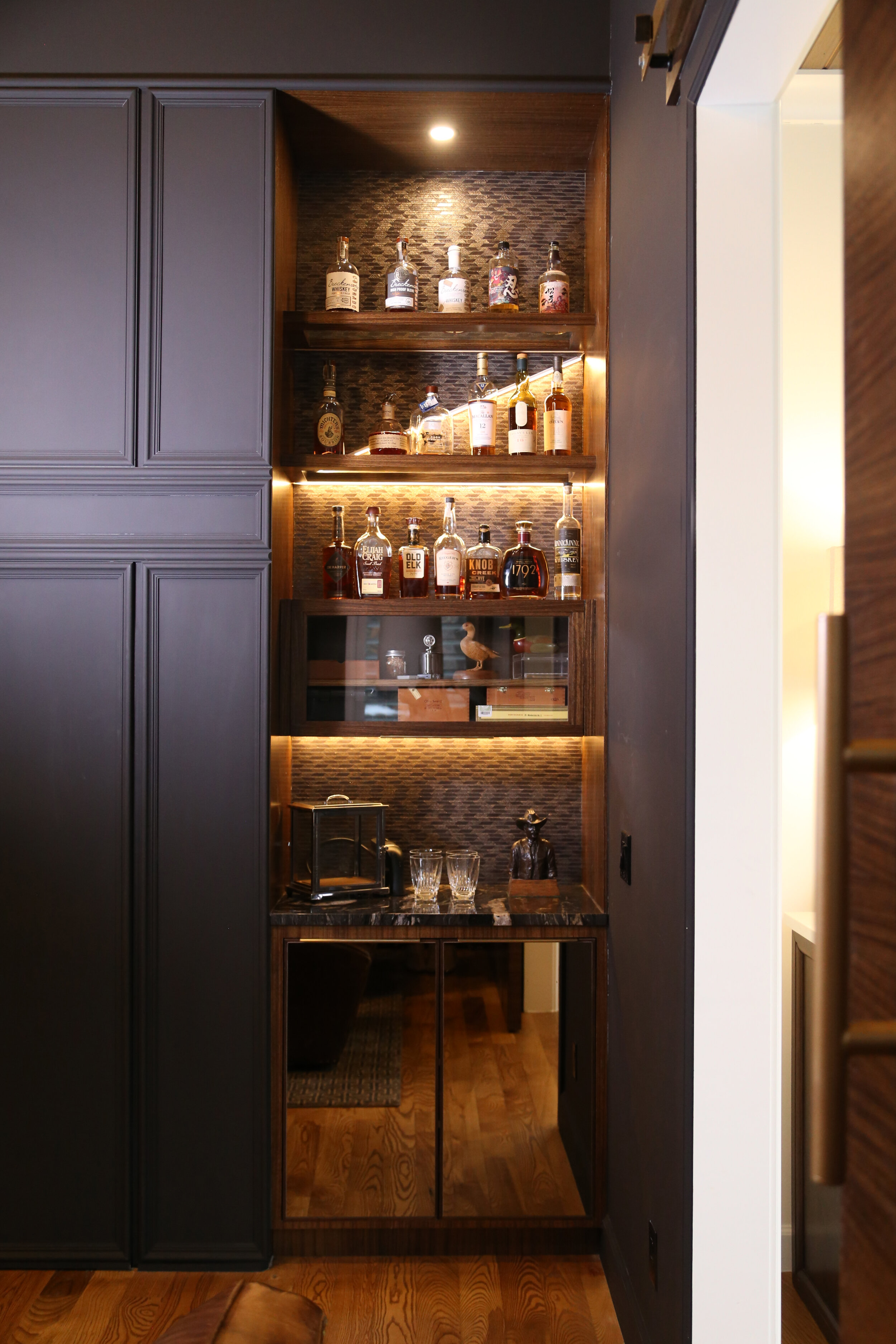 Whiskey Room — Upside Interiors