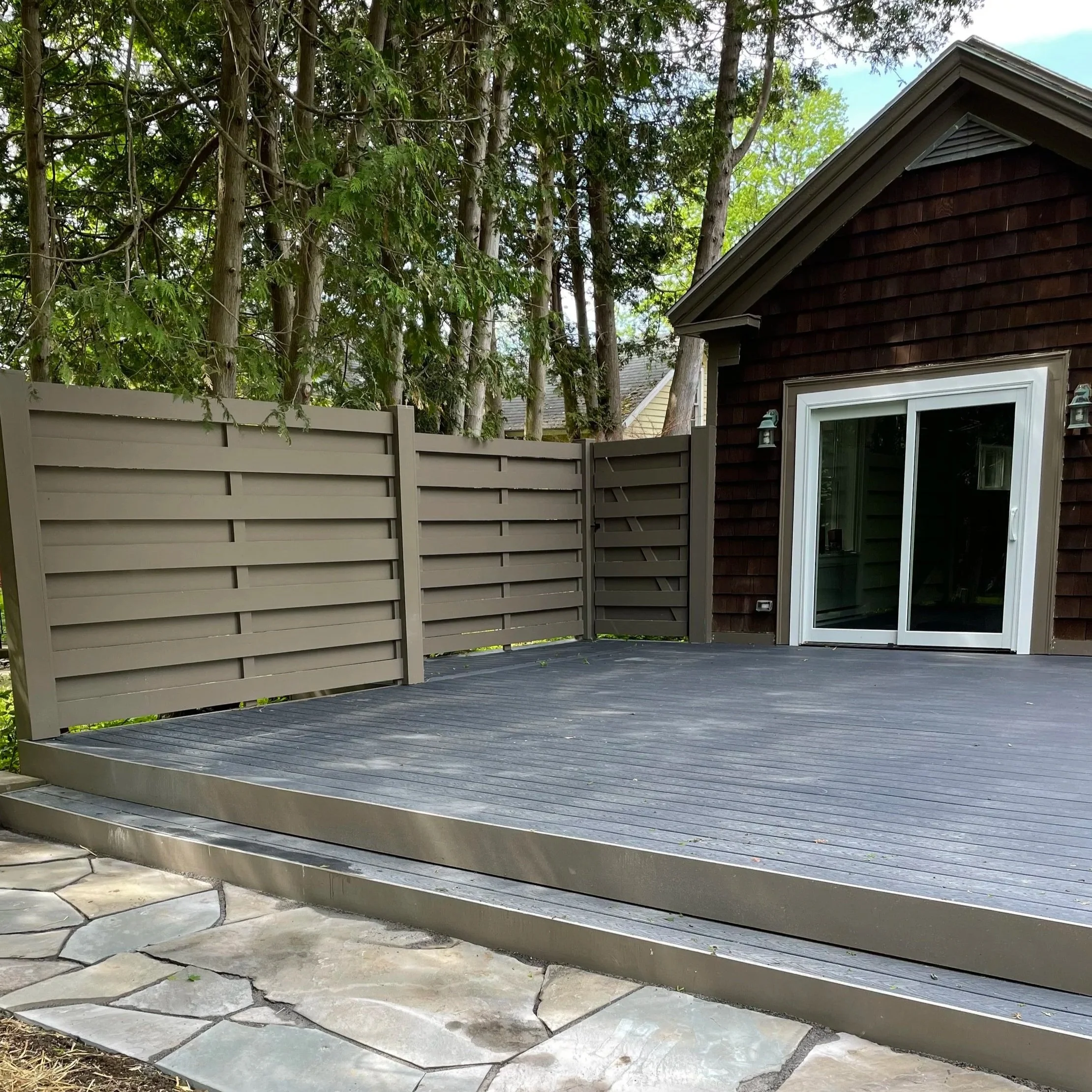 Composite Deck- Hamilton, NY